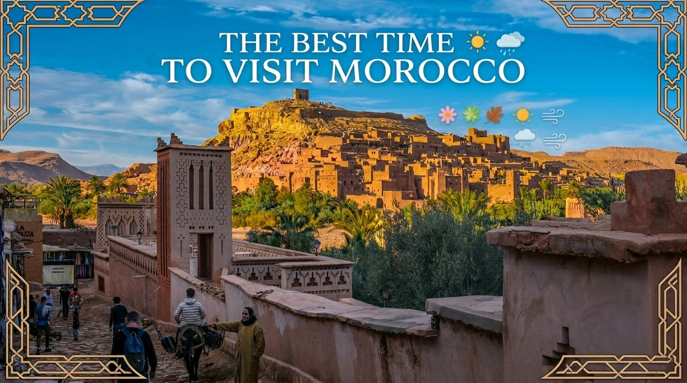 Read more about the article When is the Best Time to Visit Morocco? (Weather & Seasons Guide 2026)
