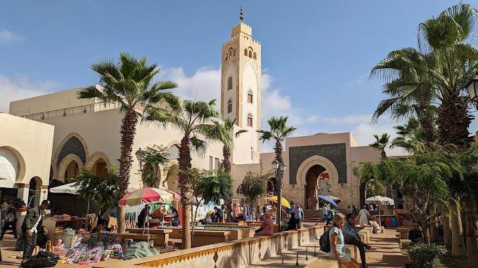 Souk El Had Agadir Morocco largest traditional market mosque places to visit