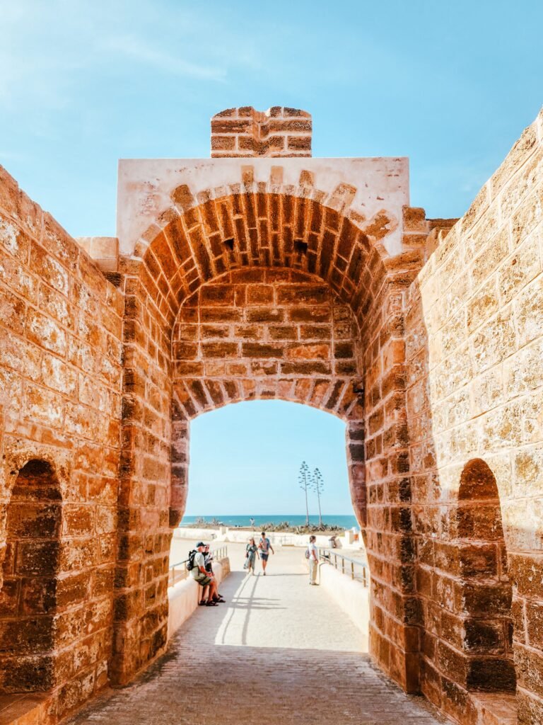 Essaouira Day Trip from Marrakech: The Complete 2026 Guide Essaouira medina ancient gate arch UNESCO Morocco day trip from Marrakech